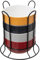 Secret de Gourmet - Lot de 4 bols colorés 50 cl sur rack