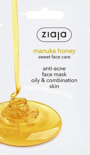 Mascarilla Facial Miel De Manuka Antiacné Para Pieles Grasas 7 Ml. 7 Ml