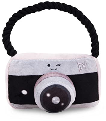Petface Retro Kamera Plüsch Hundespielzeug