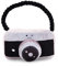 Petface Retro Camera Plush Dog Toy