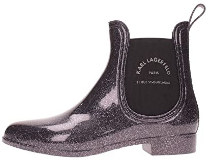 Karl lagerfeld Damen Regenstiefel Schwarz Kl94770