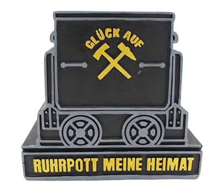 Spardose Ruhrpott Lore Wagen Modell Glück auf Bergbau Kumpel Money Box