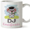 MUGFFINS Tazas para DJ mujer - En Español - Koalificado/koalificada - 11 oz / 330 ml - Regalo original y divertido