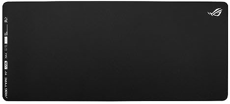 ASUS ROG Hone Ace XXL Tappetino per Mouse Gaming Extra Large, Base in Gomma Morbida e Antiscivolo, Superficie in Tessuto Ibrido per consistenza e controllo, Idrorepellente, Nero
