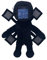 Benolls Skibidi Toilet Plush,11 Skibidi Toilet Titan TV Man Plush Toy,Gefüllte Skibidi Toilette Plüschfigur,Stuffed Anime Game Figure Halloween for Fans and Kids(Titan Tv Man)