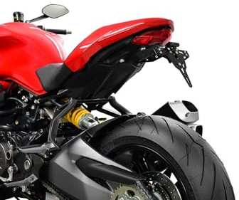 ZIEGER Portatarga per portatarga compatibile con: Ducati Monster 797 Svizzera
