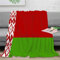Strunt Flaggege von Belarus Nationale Flaggege Kuscheldecke Flauschige Personalisierte Decke Geschenke, Super Weiche Decke Flanell 50x60inch(127x152cm)