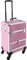 Kosmetikkoffer Trolley, Schminkkoffer mit Schubladen groß Abschließbar Friseurkoffer Reisen Make-up Koffer mit 360° drehbare Rollen 34 x 25 x 47 cm (Rosa)