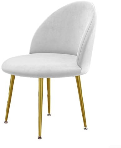 Pflegeleichter Silberfuchs-Samt-Entenschnabel-Stuhlbezug, maschinenwaschbar für Komfort (hellgrau)