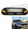 Auto Frontgrill für Ford Ranger Raptor Stil 2019 2021 Vorne Kapuze Kühlergrill Grill Obere Stoßstange Mesh Gitter Ersatz zubehör