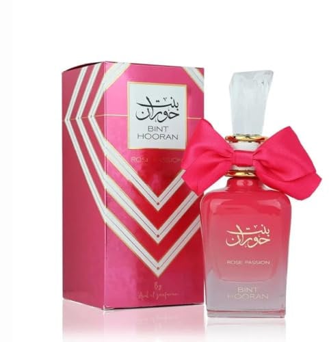Bint Hooran Rose Passion 100ml EDP Eau De Parfum, Ladies Arabian Fragrance Perfume
