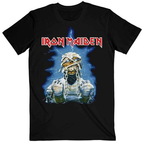Rock Off officially licensed products Iron Maiden World Slavery Tour 84 T Shirt M Black