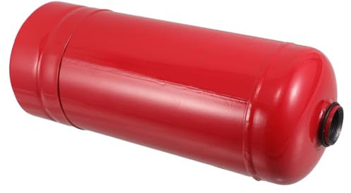 QUMIIRITY 2kg Extincteur Rechargeable Vide Acier De Cylindre Chaleur pour Sécurité Domestique Atelier Ou Garage Prévention des Incendies