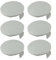 Lot de 6 couvercles de bobine de débroussailleuse RAC122 pour débroussailleuse RLT4027 RLT4125 RLT5027 RLT6030