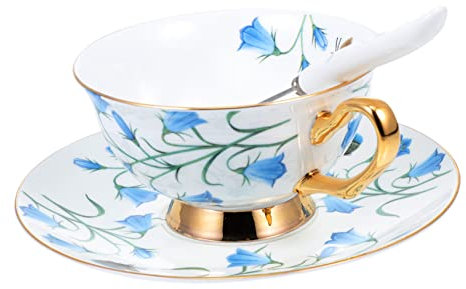 Ciieeo Set Tazze da in con Tazze per Latte e Tè e Ristoranti