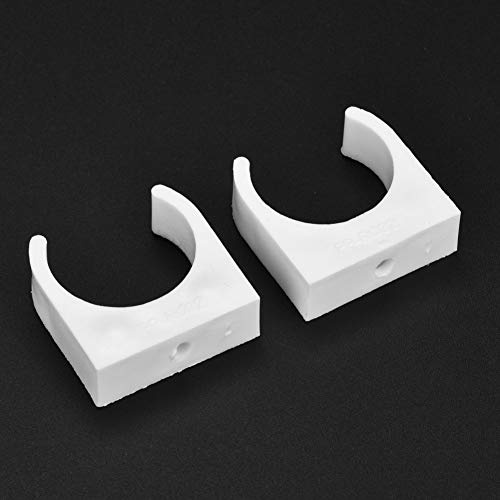 Generic 20-teiliges U-förmiges Rohrschellen-Set für die Befestigung von Gasrohren mit Schrauben in Verschiedenen Größen (32mm+Schraube 20St)