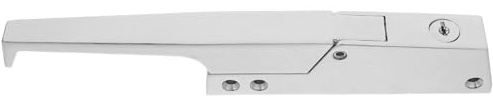 DOITOOL High Security Refrigerator Freezer Door Lock with Metal Keys, Cold Storage Double Door Fridge Cabinet Lock for Commercial Kitchens and Household Use