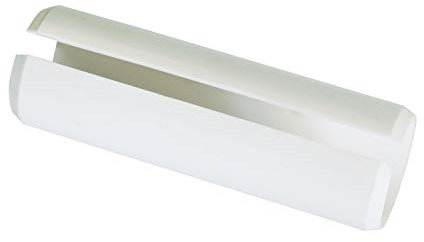 Gardinia Verbinder für Gardinenstangen mit Ø 28 mm weiß 8,3, Kunststoff, 2351