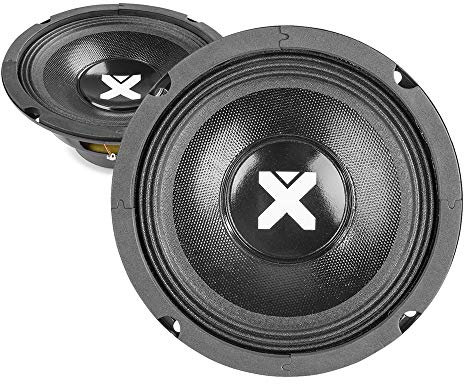 Skytec SPSL6 6.5 Inch Speaker Drivers Pair 500W Midrange Bass Woofer Replacement Chassis PA DJs DIY Speaker Components Spare Parts 8 Ohm Performance Audio