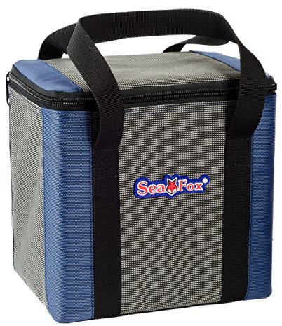 Robinson Sea Fox Pilkertasche in zwei Größen mit 20 bzw. 24 Pilker, Größe 22x17x20cm (20 Pilker), 25x15x25cm (24 Pilker) (MEDIUM 22x17x20cm)