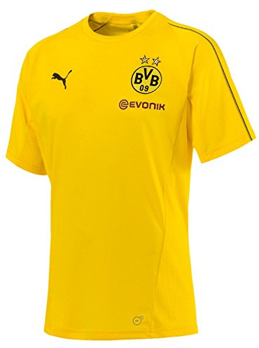 Puma Herren BVB with Sponsor Logo Training Jersey