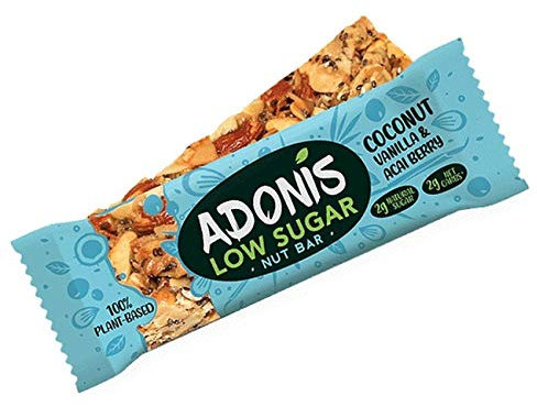 Adonis Natural Low Sugar Vanilla Nut, 1 bar