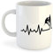 K KRUSKIS - Tazza 325 ml Arrampicata Climbing Heartbeat