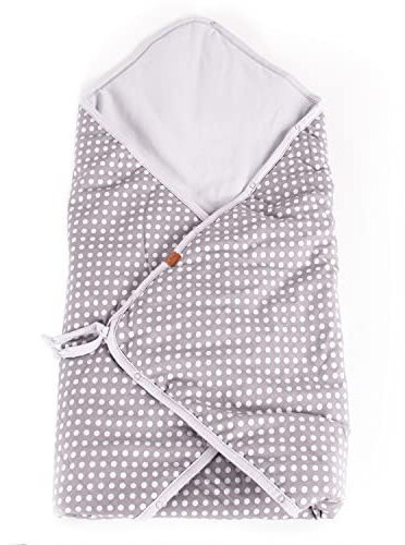 My junior® Babydecke 3in1 Silver Dots Grey