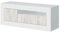 Loungitude - Meuble TV Design 3 portes L139 cm - Blanc