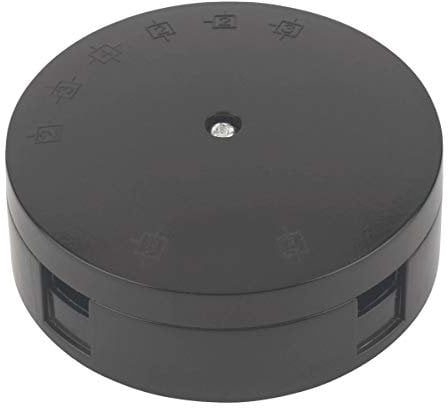 3 X Terminal Heavy Duty Junction Box Black