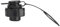 Entlftungsventil, Leckage-Luftventil, Schwarz 22 mm Home aufblasbare Luftmatratze