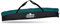 Rawstyle Skitasche Erwachsene Skisack für Ski Skistöcke 160cm oder 180cm wasserdicht Ski Bag Ski Cover Wintersport Skiaufbewahrung Modell 2 (schwarz-türkis (180cm))