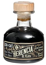 Herencia de Plata Licor de Café 30%, preisgekrönter Premium Kaffeelikör aus Mexico, Espressolikör auf Tequilabasis, 0,05l / 50ml