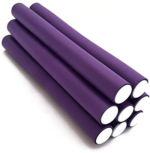 NIKO Twist Flex Rods – Rulli flessibili in schiuma, bigodini leggeri piegati per ricci e onde, strumento di styling per parrucchieri/barbiere – colore casuale (20 mm)