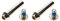 2 Stück Kind Shock Fahrrad Dämpfer Bolzen Fully 35x8 mm Federelement