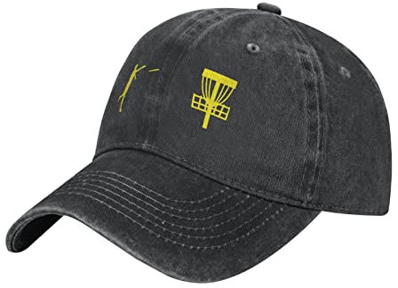 778 Baseballkappe Disc-Golf-Silhouette Basecap Baseball Unisex Trucker Cap Atmungsaktiv Baseball Mützen Für Outdoor Sport Ausflug