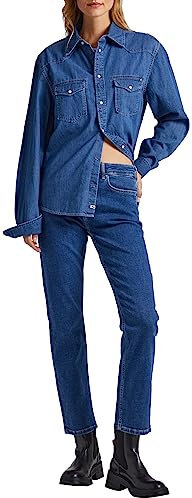Pepe Jeans Damen Mary Jeans, Blue (Denim-hs5), 30W / 30L