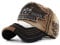 HUAYANGYUANYI Basecap Herren Baseballkappe Distressed Snapback Caps Retro Trucker Hat Mütze Unisex (Braun)