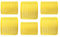 DRYBAR Drybar High Tops Self-Grip Rollers - self-grip rollers, create mega-lift & volume, two sizes; 3 medium & 3 large rollers, great for all hair types, Yellow, 1.0 count, Pack of 6
