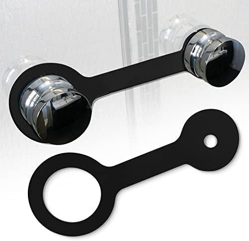 [2-Pack] RV Shower Door Travel Latch Strap - Fits Most Shower Doors for Your Camper Trailer Motorhome Third Wheel - Secure Shower Doors for Safe Travel - Compare to F100158276 / 0273349