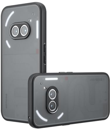 leryveo Handyhülle kompatibel für Nothin Phone (2a) | Premium Hybrid Hard PC Soft TPU Clear Schutzhülle | Stoßfestes, transparentes Cover-Zubehör für Nothing Phone 2a
