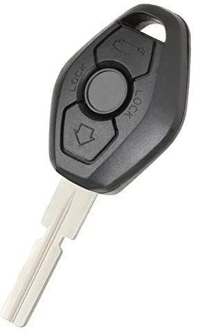 Unifizz Llave remota de 3 botones 433 ID44 HU58 para BMW 3,5,7 Series 325 330 318 525 530 540 E38 E39 E46 M5 X3 X5 E65