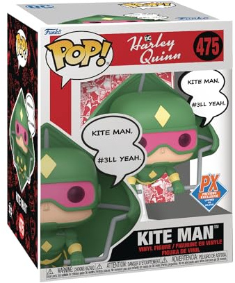San Diego 2024 Previews Exclusive Pop! Premium DC Heroes: Kite Man Vinyl Figure