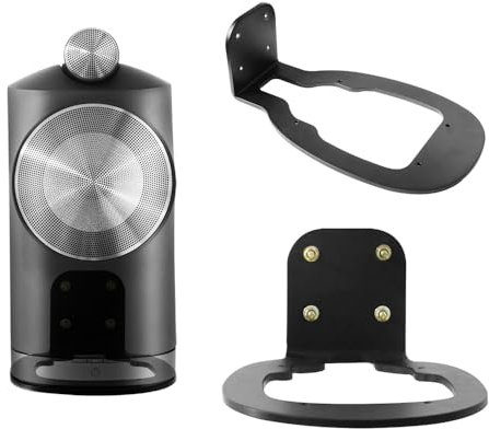 EUGOOCX Wandhalterung kompatibel mit Bowers & Wilkins (B&W) Formation Duo Bluetooth-Lautsprechersystem, Schwarz