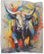 3D-Fleece-Überwurfdecke, Flauschige Weiche Couchdecke, Warme Bettdecke Yak Muster-Reisedecken Für Schlafzimmer, Wohnzimmer, Büro 40x50inch(100x130cm)
