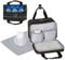 PHOEBUS BABY Wearable Breast Pump Bag with Cooler Compatible with Momcozy M5/S12 Pro, Elvie & Medela Pump in Style, Portable Pump Carrying Case with a Waterproof Mat for Work and Travel