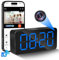 Nisanuki Telecamera Nascosta WiFi, 5G Mini Telecamera Spia Orologio Senza Fili, 1080P HD Microcamere Videocamera Telecamera di Sicurezza con Visione Notturna Rilevamento di Movimento Tuya APP