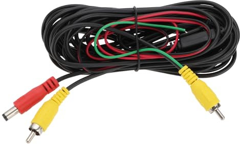 The Lord of the Tools Cable de Vídeo para Cámara de Marcha Atrás RCA Cable de Extensión RCA para Cámara de Marcha Atrás de Coche Cable de Extensión Macho A Hembra/Macho de 6m para Camión Caravana