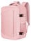 KIRFEIHT Carry-Ons 40x20x25 for Ryanair Travel Bag - Cabin Bags Hand Luggage Backpack Underseat Cabin Bag Small Size - Daypack School Office Bag (Pink)