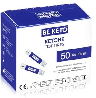 GluKeto Meter - Streifenprüfung Ketone 50St